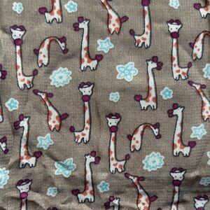 Charlotte Russe Giraffe Print Blouse - Gray